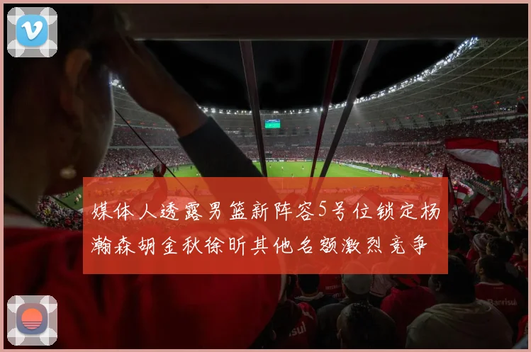 媒体人透露男篮新阵容5号位锁定杨瀚森胡金秋徐昕其他名额激烈竞争
